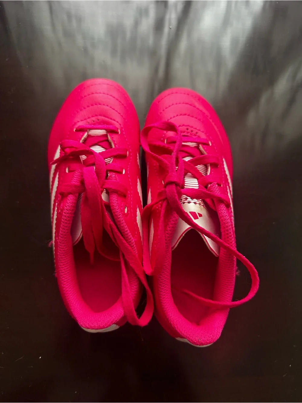 adidas Kids Hot Pink Soccer cleats